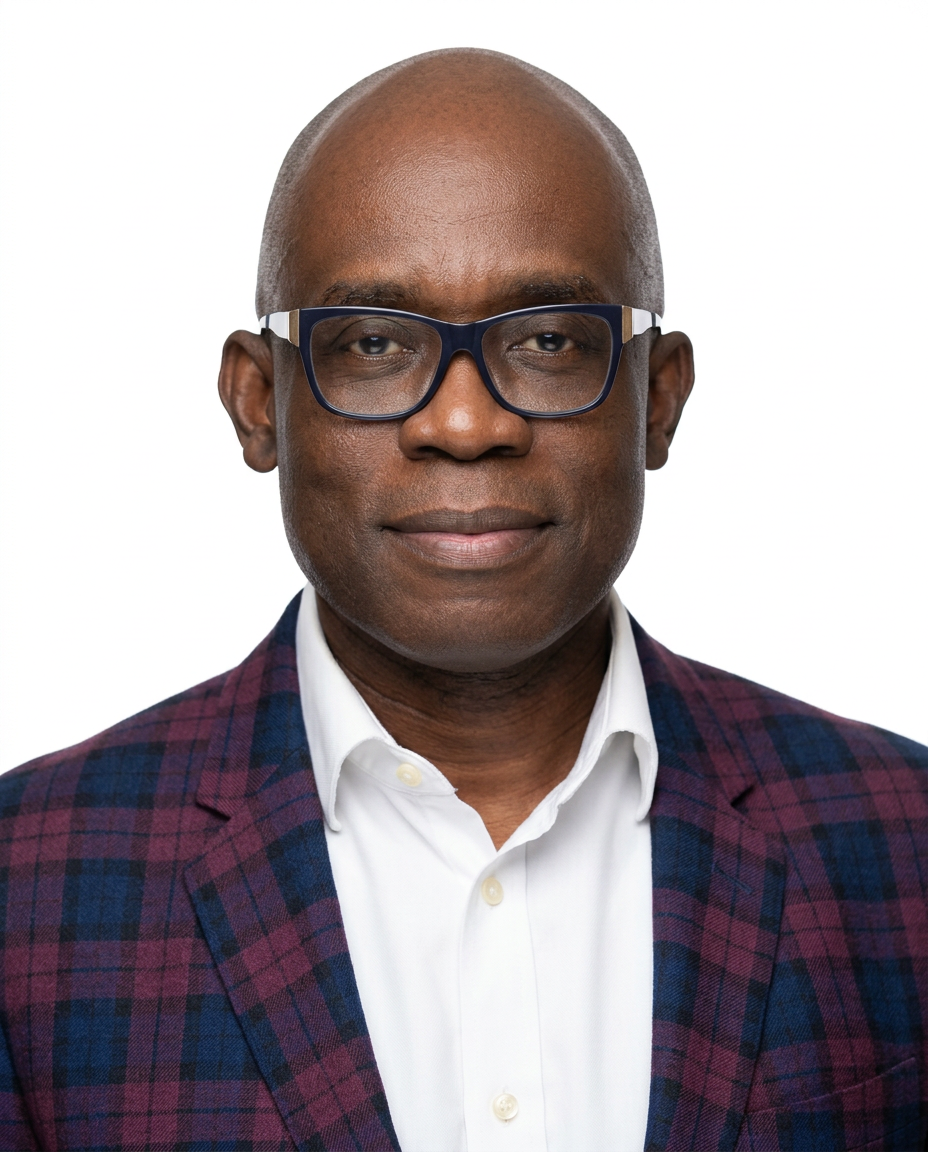 Portrait of motivational speaker Immanuel Akrofie-Bruce
